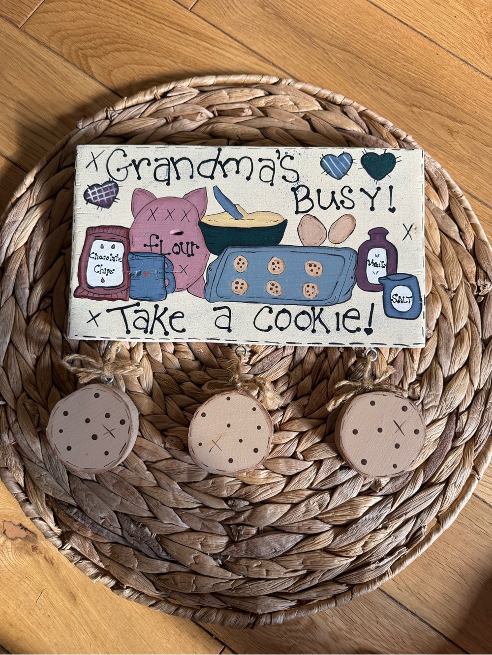 🍪2/$30 Mix & Match Listings - Vintage 90’s Hand Made Wooden Primitive